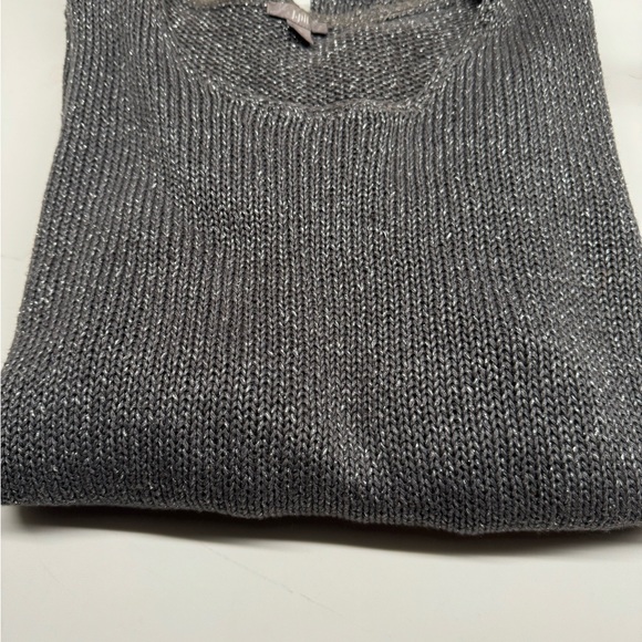 J Jill XL Gray Metallic Sweater - Picture 1 of 7